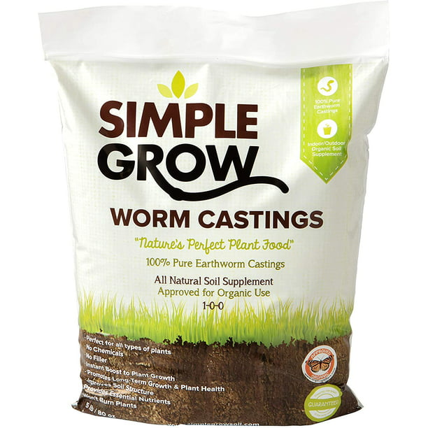 Using worm castings on indoor plants