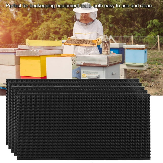 Beehive Frames for Beekeeping Kit, Easy Assembly, New Zealand Pine Frames, Unwaxed Foundations, Everything Included for Langstroth Hive, Beekeeping Kit