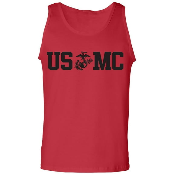 USMC Eagle Globe Anchor Adult Tank Top