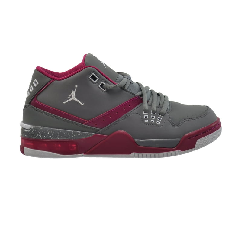 Jordan Flight 23 GG Big Kids' Shoes Cool Grey/White-Sport Fuchsia