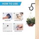 thumbnail image 5 of 24pcs Screw In Hooks Outdoor String Lights Screw Hook Ceiling Hooks, 5 of 5