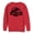 Red, variant on Men's Jurassic World Spray Paint Print Logo Sweatshirt Athletic Heather 3X Large