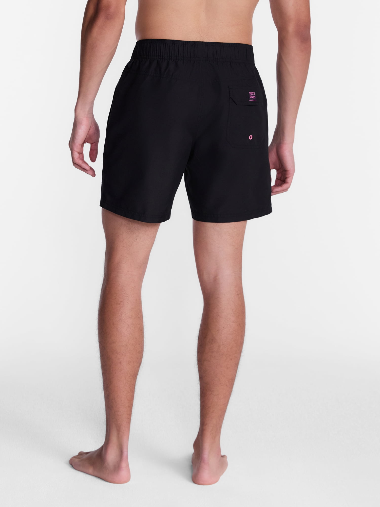 Party Sharks Men's Swim Trunks, 6.5" Inseam, Sizes S-XL