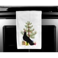 thumbnail image 3 of Carolines Treasures BB9314WTKT Budapest Highflyer Pigeon Christmas White Kitchen Towel Set of 2 Dish Towels Teal 19 X, 3 of 3