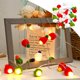 thumbnail image 1 of Puntoco Liquidación De Adornos Decorativos Navideños Decoración Festiva Cadenas De Luces Led Con forma De Gorro De Papá Noel Para Habitación De Niños Cadena De Luces Led Con forma De Gorro De Navidad, 1 of 7