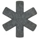 thumbnail image 1 of Zhuge 10 protectores de ollas y sartenes, protectores de ollas apilables para proteger y separar ollas y sartenes, 10,2" gris, 1 of 4