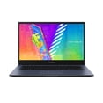 thumbnail image 3 of ASUS VivoBook Go 14 Flip Thin and Light 2-in-1 Laptop, 14” HD Touch, Intel Celeron N4500 CPU, UHD Graphics, 4GB RAM, 64GB eMMC, NumberPad, Windows 11 Home in S mode, Quiet Blue, J1400KA-DS02T, 3 of 8