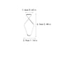 thumbnail image 5 of Gancho de Techo Monstrate 10 piezas acero inoxidable F5 Type3 NO3, 5 of 6