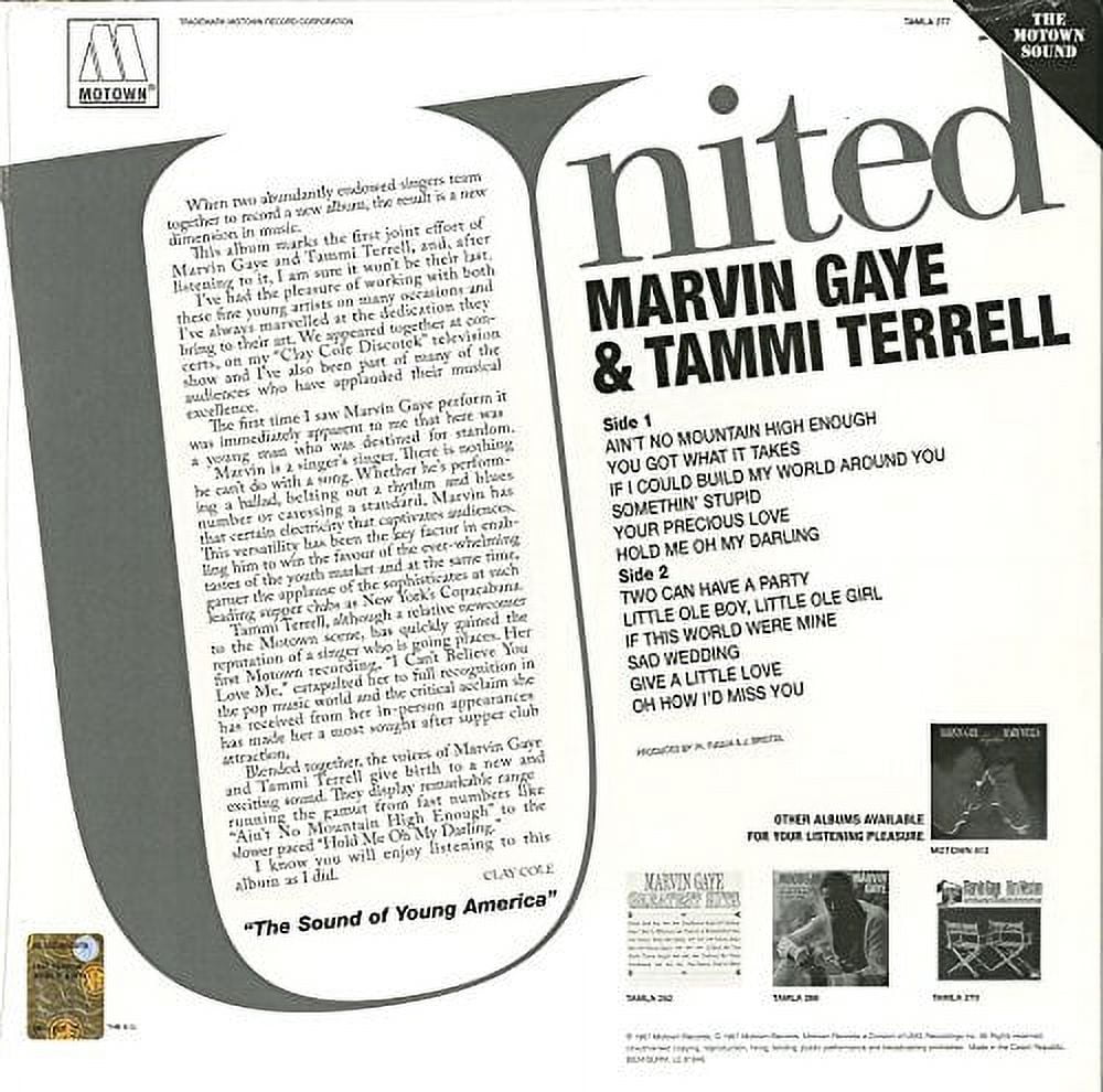 Marvin Gaye - United (With Tammi Terrell) - Music & Performance