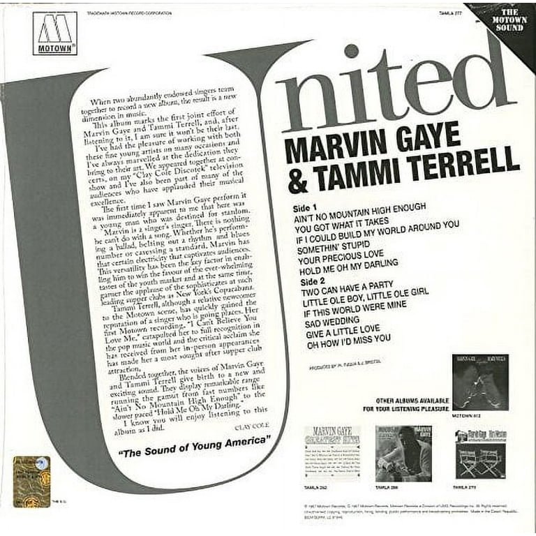 Marvin Gaye - United (With Tammi Terrell) - Music & Performance