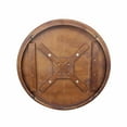 thumbnail image 5 of International Concepts 30 in. Round Solid Wood 29.9 in. H Dining Table in Black/Cherry, 5 of 7