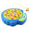 thumbnail image 5 of Kids Fishing Game Fun Toy Set,with 3 switches,4 Non-magnetic Fishing Pole,Game Board Fishpond, 5 of 5