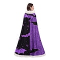 thumbnail image 1 of Cape d'Halloween pour Femmes, Cape Longue à Capuche Imprimée pour Tenue Décontractée, Tissu Polyester Doux avec Couverture Complète, 1 of 5