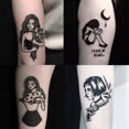 thumbnail image 2 of Pegatinas 100 Pegatinas Semipermanentes Impermeables Para Tatuajes Para Hombres Y Mujeres, Pegatinas De Tatuaje Para Parejas, 2 of 6