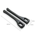 thumbnail image 4 of 2PCS Car Seat Gap Fillers Side Seam Plug Leak-proof Filling Storage Strips For M PERFOEMANCE Auto Styling Guard Accessories red bmw 2pcs, 4 of 6