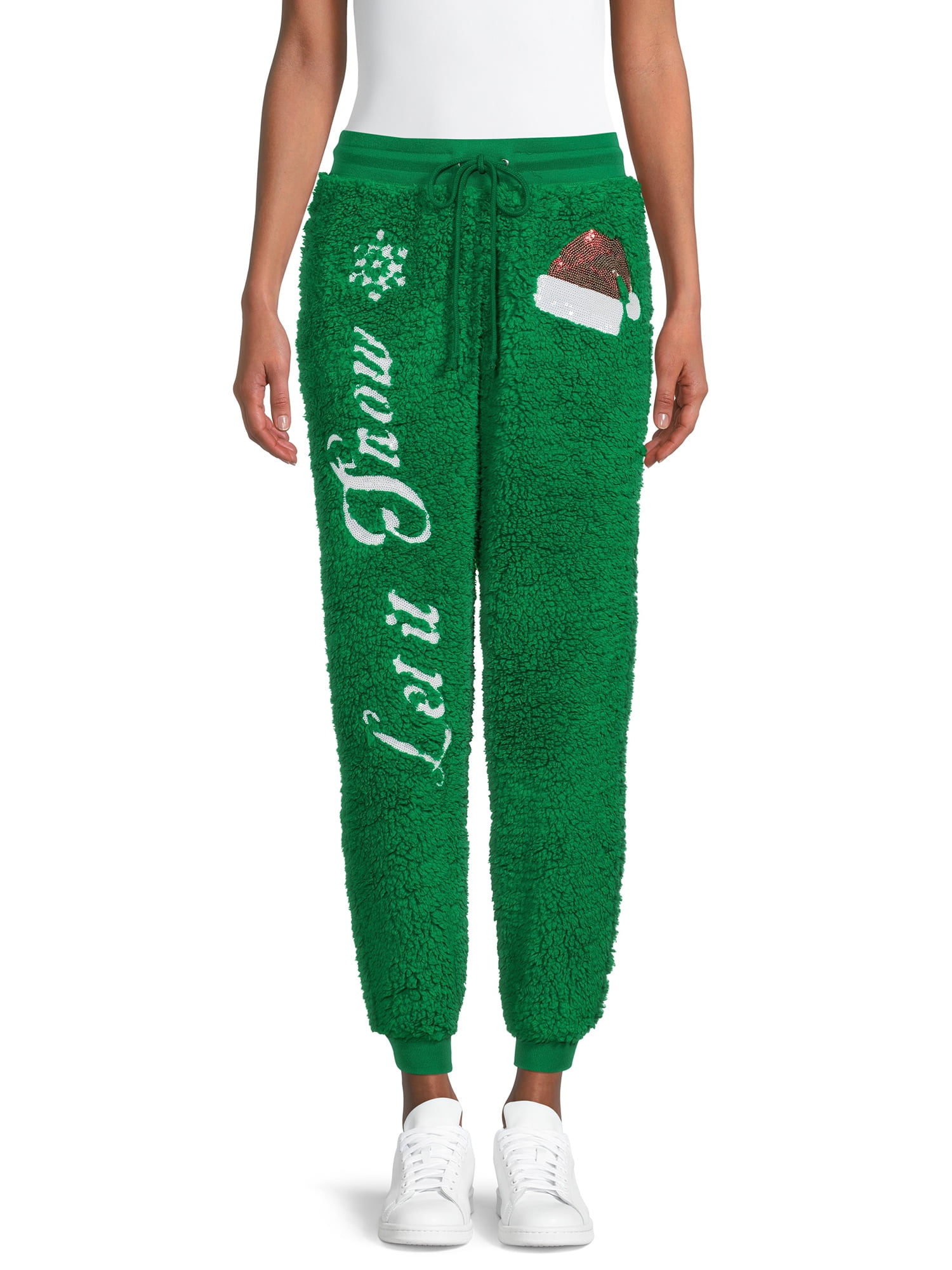 No Boundaries Juniors' Christmas Faux 