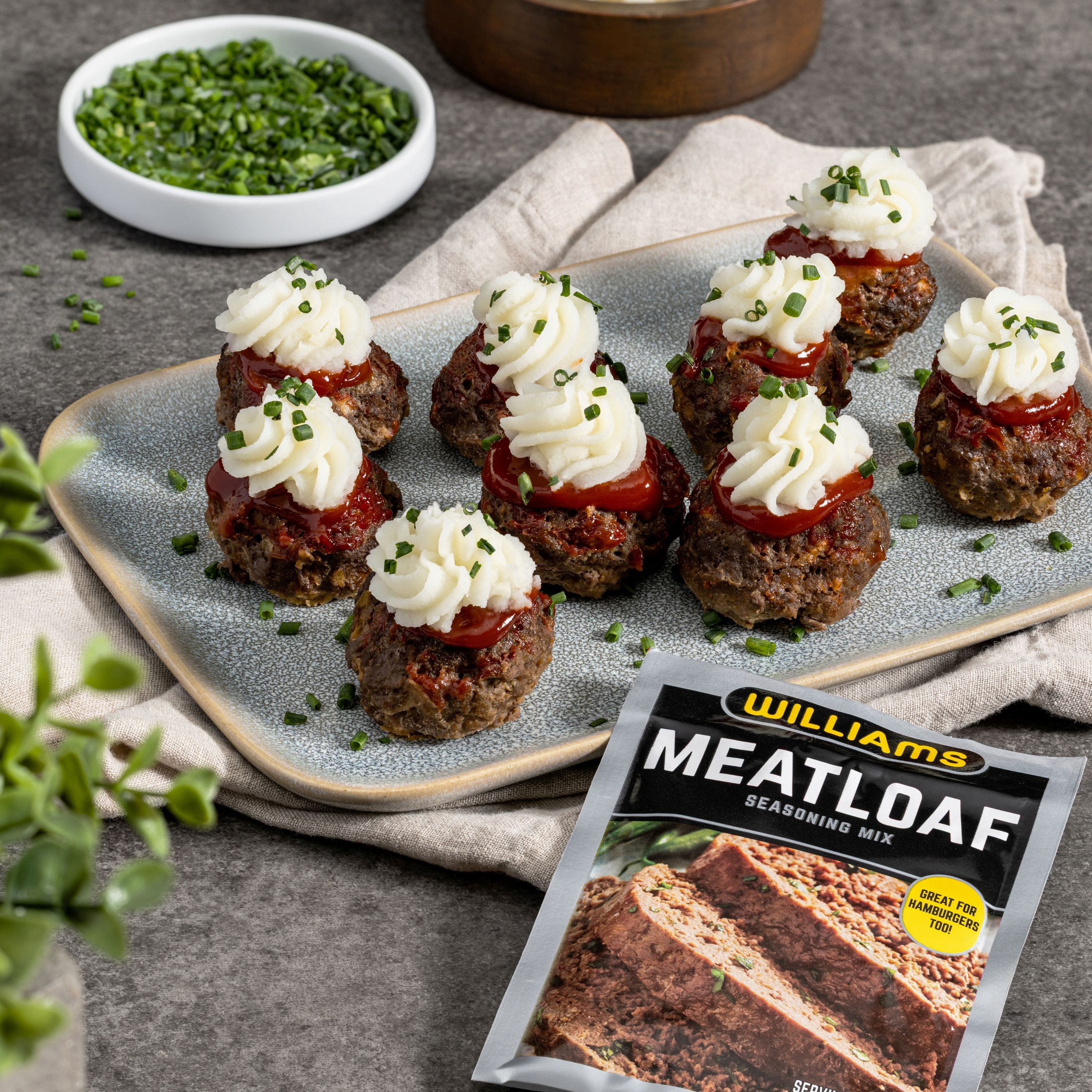 (5 pack) Williams Meatloaf Seasoning Mix, 1.25 oz