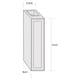 thumbnail image 5 of Estevez Luminario LED de muro Stripe, 8 Watts, 520 lm, 3000K, Protección IP54, Color negro, 5 of 8