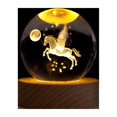 thumbnail image 1 of Luz de noche LED 3D con forma de bola de cristal para niños, proyectores de Luna y galaxia, lámpara de decoración de dormitorio, regalos creativos, 1 of 4