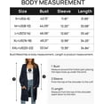 thumbnail image 6 of Women's Fall Long Batwing Sleeve Open Front Chunky Knit Cardigan Sweater, 6 of 17