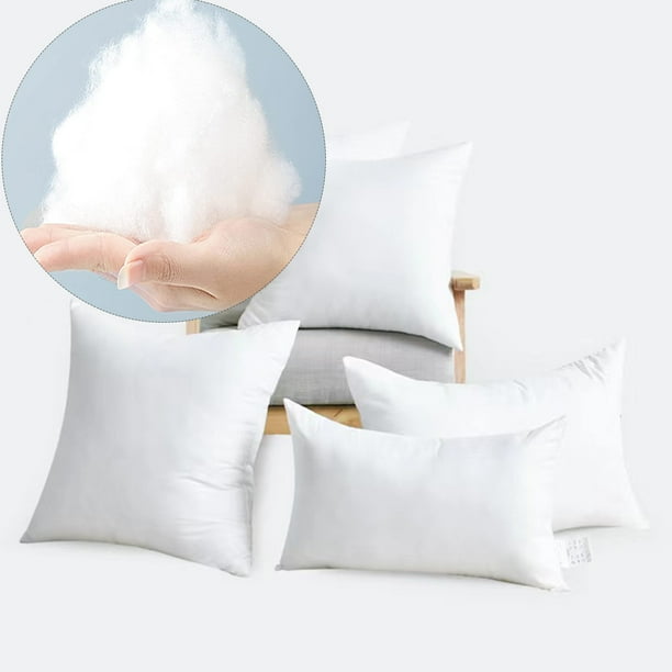 Throw Pillow Inserts, 16 X 16 in Hypoallergenic Ultra Soft White