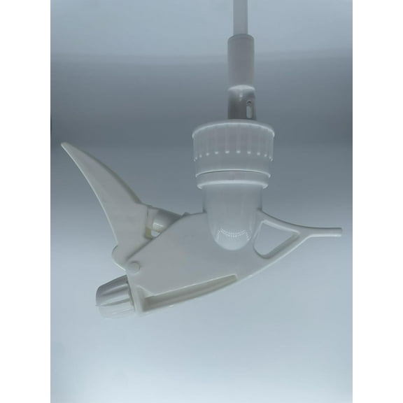 EZPRO Made in USA Replacement Trigger Spray Nozzles Only Nozzle Head 360 Upside Down Mist Sprayer Adjustable Industrial & Home Use, for 32oz 24oz 16oz 8oz Plastic & Glass Bottles, White 24 Pack