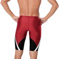 thumbnail image 3 of Speedo Men's Adult Edge Splice Jammer - Team Black/Red, Size: 24, 3 of 3