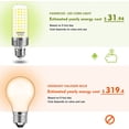 E26 LED Bulb,25W LED Corn Light Bulb 200W Equivalent 6500K Cool ...