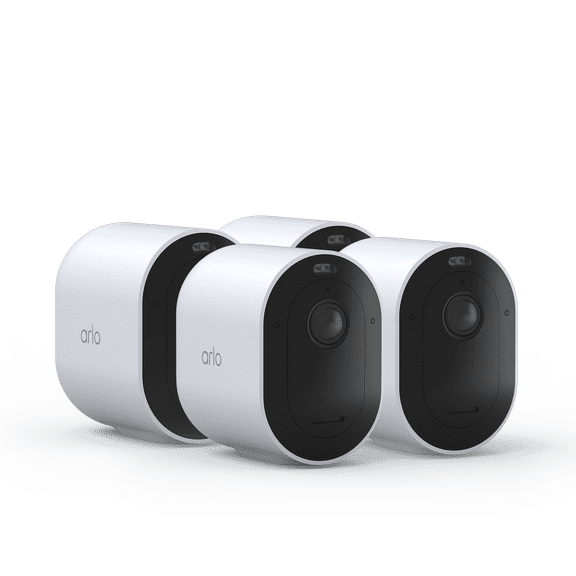 Arlo Pro 5S 2K 4 Wire-Free Spotlight Security Cameras