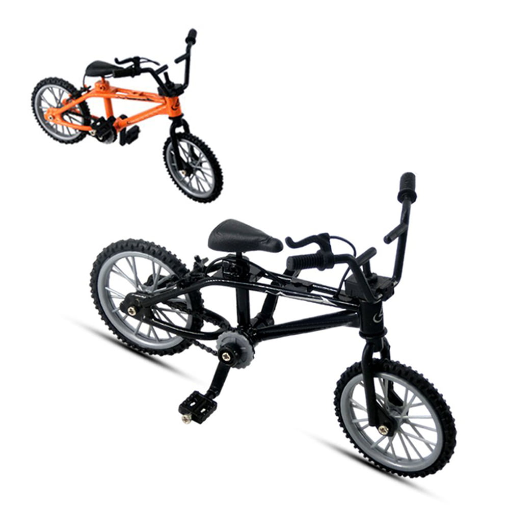 WO_ Mini BMX Mountain Bicycle Bike 1/12 Dollhouse Miniature High Decors Toys