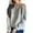 Grey, variant on Women Blouses Womens Oversized Hoodie Yoga Hoodie Long Athletic Jacket Petite Zip Sweaters Knit Pullovers for Women Teen Hoodies Sweat Shirts Teenager Girls Quarter Zip Thumb Holes Womens White XL