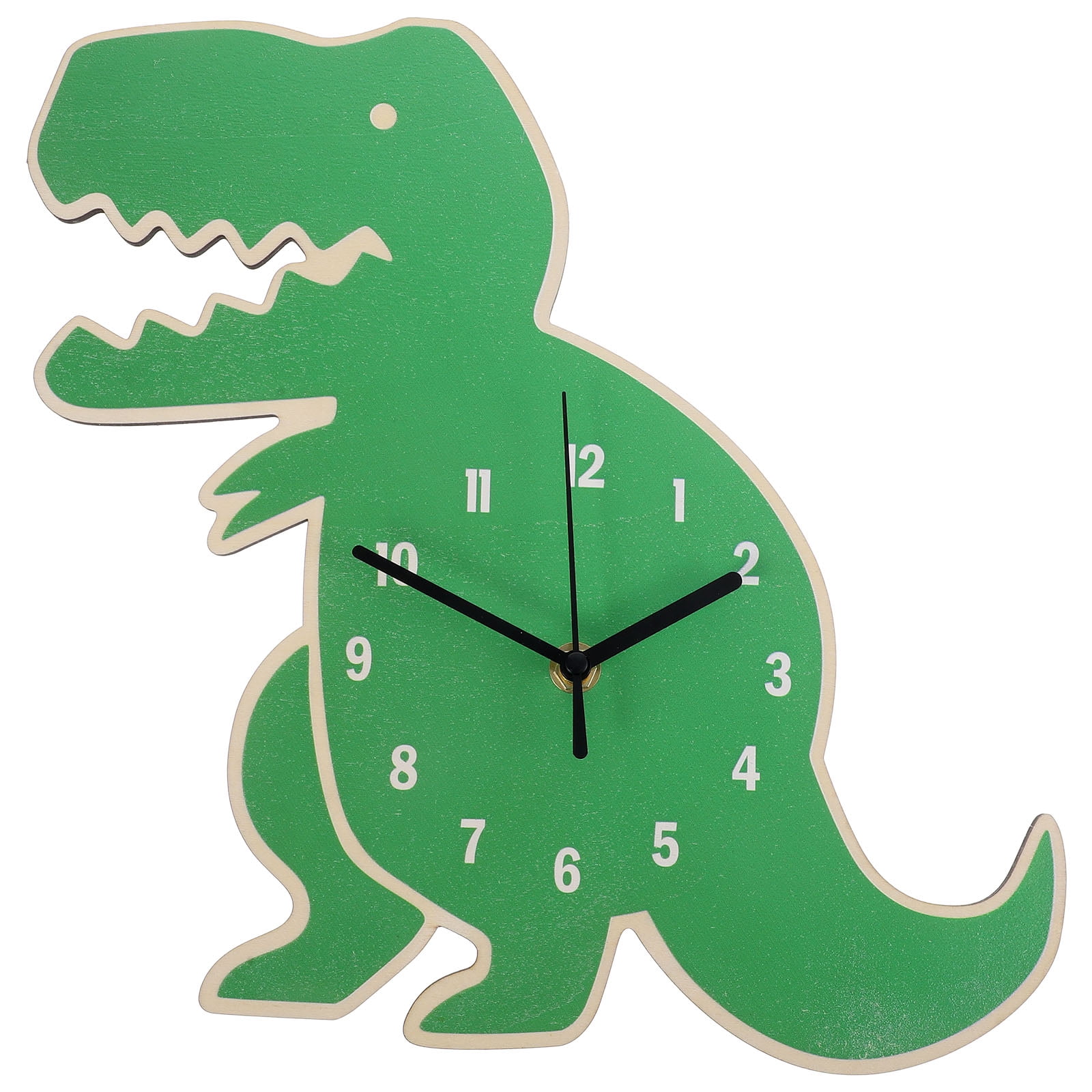 Milisten Silent Dinosaur Wall Clock, Large Digital Display, Battery Operated, Modern Home Bedroom photo Milisten Silent Dinosaur Wall Clock, Large Digital Display, Battery Operated, Modern Home Bedroom