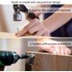 thumbnail image 3 of Screw Hooks, 20-Pack Outdoor Hooks Indoor Hooks Light Holders with Drill Q-Hanger Hooks for Easy Release Outdoor LED String Lights, 3 of 5