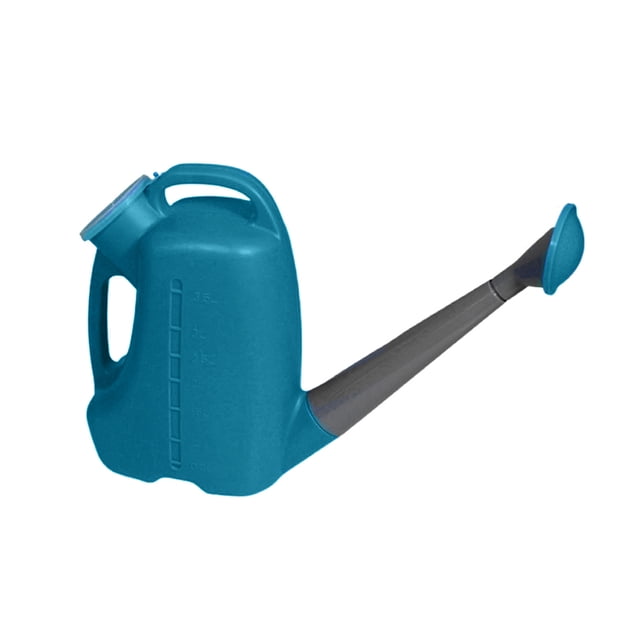 Bearachild Asa de elevación de boquilla larga para regadera de ABS, resistente, recargable, sellado, para jardín, granja, rociador de agua con Jardín y Patio 3.5L Azul Oscuro