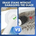 thumbnail image 4 of 60pcs Upgraded Toilet Brush Wand Disposable Cleaning Heads Compatible Refills, 4 of 7