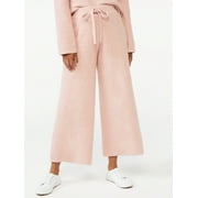Free Assembly Women's Wide-Leg Sweater Pants