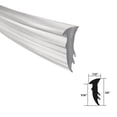 thumbnail image 2 of Clear 5/8" Wide Vinyl Glazing Spline - 18 ft Roll, 2 of 3