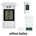 thumbnail image 2 of Digital Thermometer Display Max Min Greenhouse Garden Indoor Outdoor Wall Room, 2 of 8