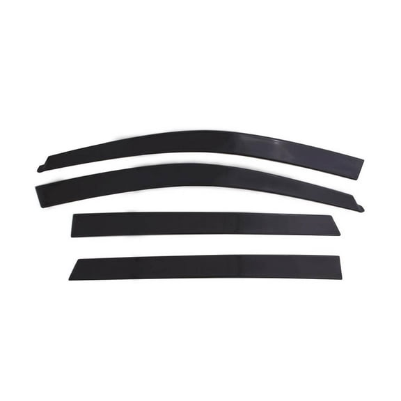 Auto VentShade (AVS) 894048 Low Profile Ventvisor Window Deflectors Fits 2005-2015 Toyota Tacoma Double Cab, 4 pcs. Dark Smoke- Clearance