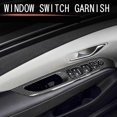 thumbnail image 4 of Car Carbon Fiber Window Glass Lift Button Switch Cover Trim, 4 of 5