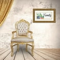 thumbnail image 3 of Allen, Kimberly 32x16 Gold Ornate Wood Framed with Double Matting Museum Art Print Titled - Family Plants, 3 of 4