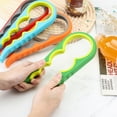 thumbnail image 6 of Hzsb Bottle Opener Cap Twister Four-in-One Jar Lid Opener Anti-Slip Grip Easy Twist Off Caps Multiple Colors Kitchen Gadget, 6 of 7