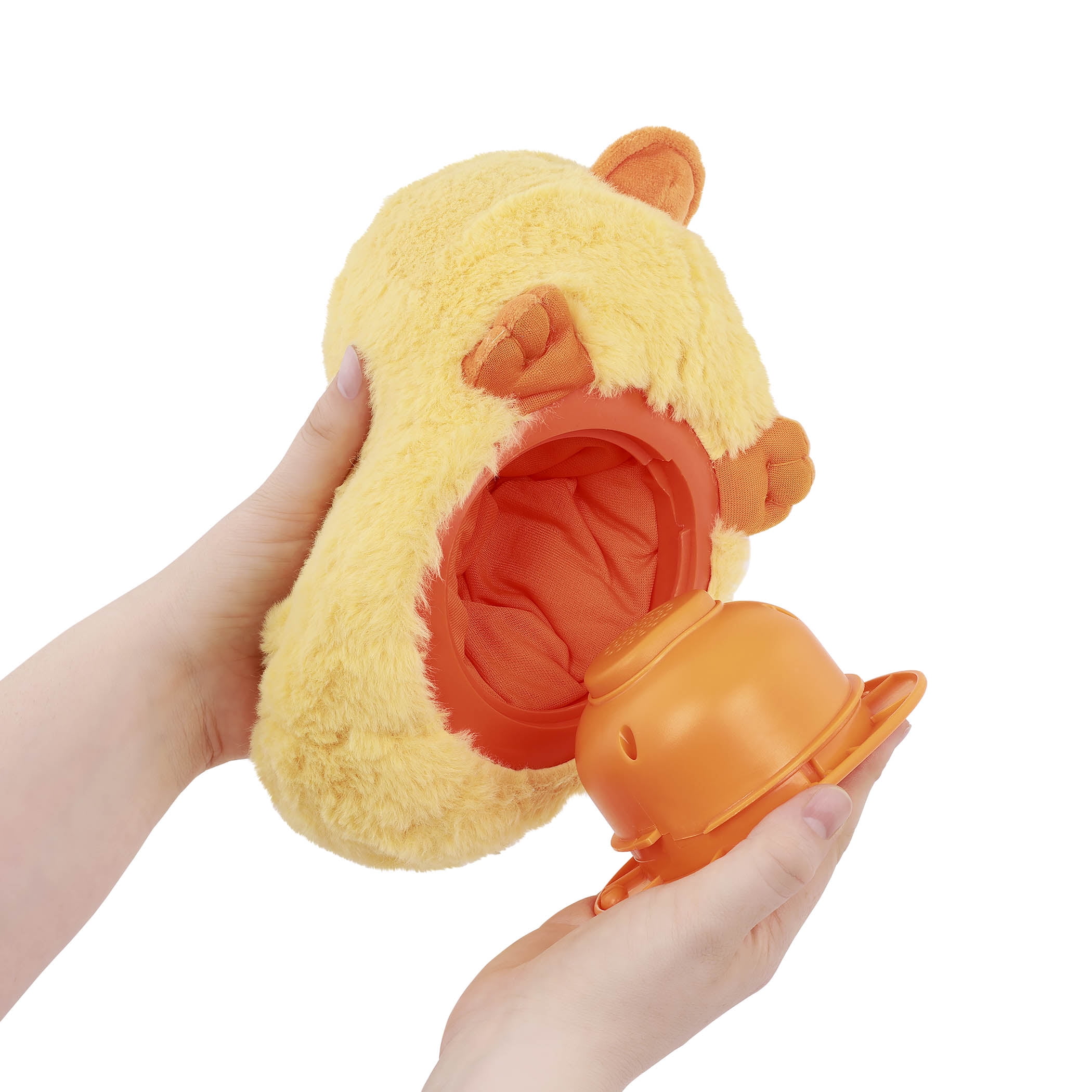 Battat Quack 'n’ Waddle Duck Interactive Plush Walking Stuffed Toy Duck