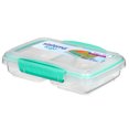 thumbnail image 1 of Sistema To Go Small Split Food Snack Container, 350 mL, Colour May Vary, 1 Pack, 1 of 5