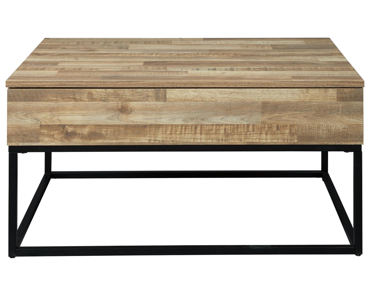 Signature Design By Ashley Gerdanet Natural Lift Top Cocktail Table Walmartcom Walmartcom