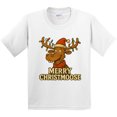 thumbnail image 3 of Inktastic Merry Christmoose Fun Holiday Marty Moose Youth T-Shirt, 3 of 5