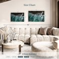 thumbnail image 3 of Elephant Stock Kauai Island Wild Waters Wall Art - Horizontal Canvas Wall Art - Living Room Wall Decor - Beach Canvas - Brown And White Decor - 36" x 24", 3 of 4