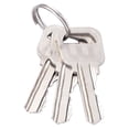 thumbnail image 4 of serony Poignées de Porte Universelles pour Chambre à Coucher, Salon, Salle de Bain, Entrée avec Trois Clés, Forme Ronde, Or, 4 of 7