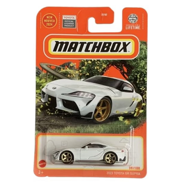 Vehículo fundido a presión Matchbox 2023 Toyota GR Supra a escala 1:64