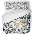 thumbnail image 1 of Juego de Ropa de Cama ABPHQTO 3 Piezas Acuarela Abstracta Verde Twin Size con 2 fundas de almohada, 1 of 1